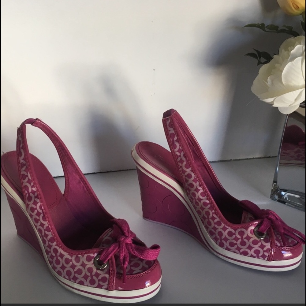 Coach Wedges Size:7